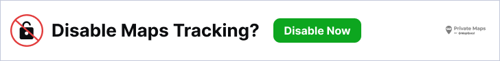 Disable Maps Tracking